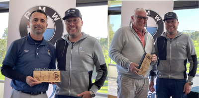 Dia de Santos, Paulo e Amilcar, na estreia da Auto Açoreana - BMW
